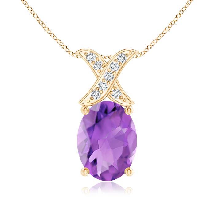 AA - Amethyst / 1.19 CT / 14 KT Yellow Gold