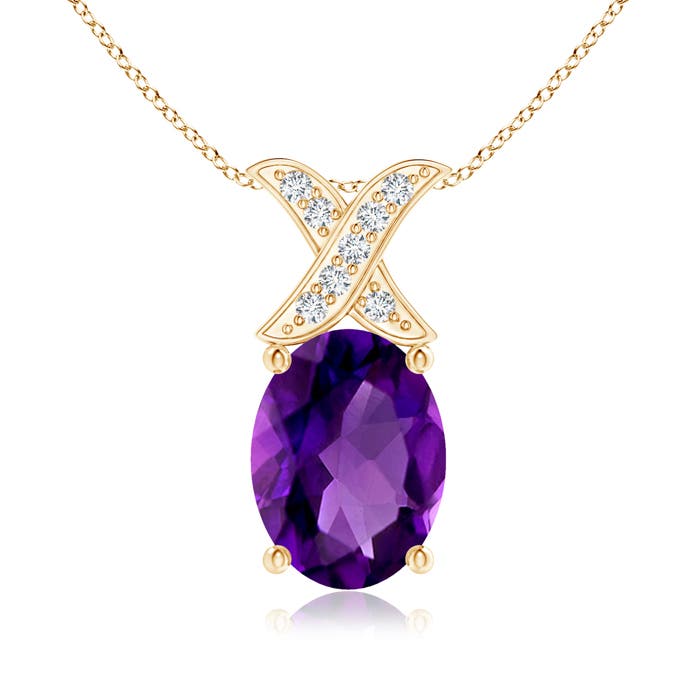 AAAA - Amethyst / 1.19 CT / 14 KT Yellow Gold