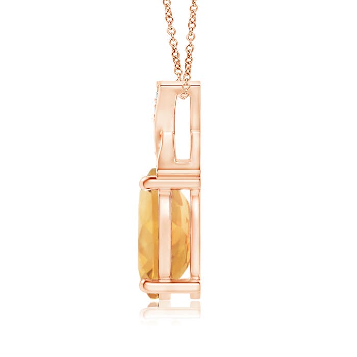 A - Citrine / 1.14 CT / 14 KT Rose Gold