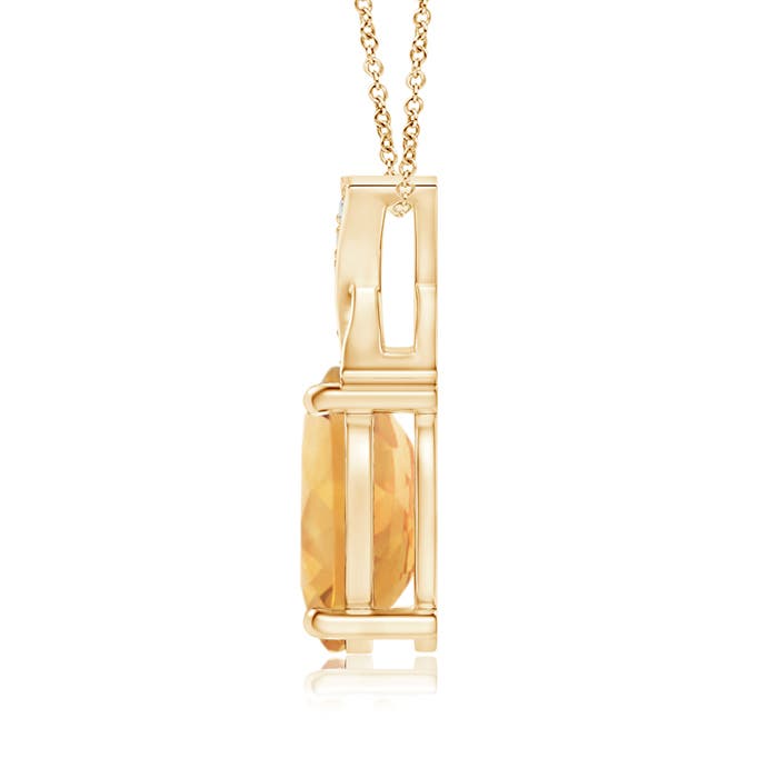 A - Citrine / 1.14 CT / 14 KT Yellow Gold