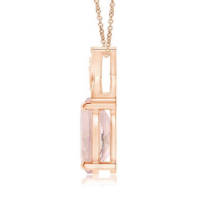 AA - Morganite / 1.14 CT / 14 KT Rose Gold