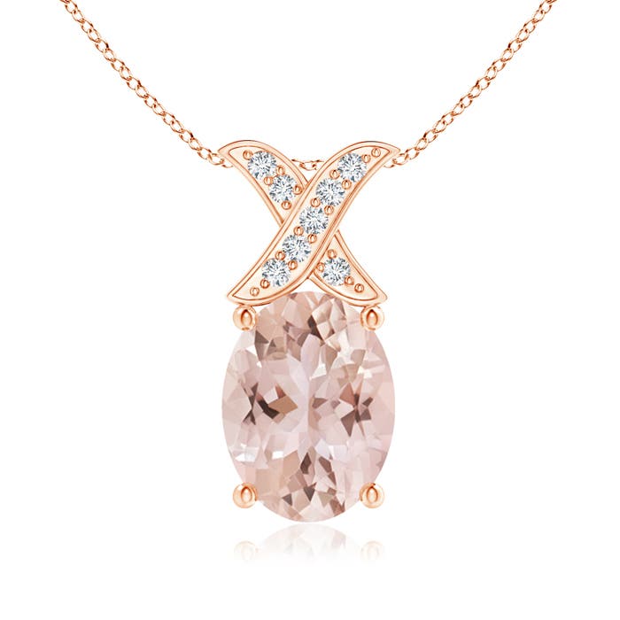 AAA - Morganite / 1.14 CT / 14 KT Rose Gold