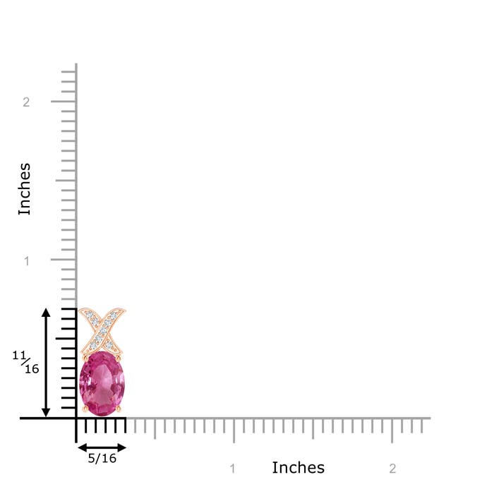 AAAA - Pink Sapphire / 1.49 CT / 14 KT Rose Gold