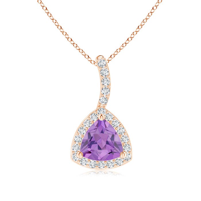 A - Amethyst / 0.52 CT / 14 KT Rose Gold