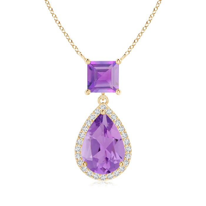 A - Amethyst / 2.43 CT / 14 KT Yellow Gold