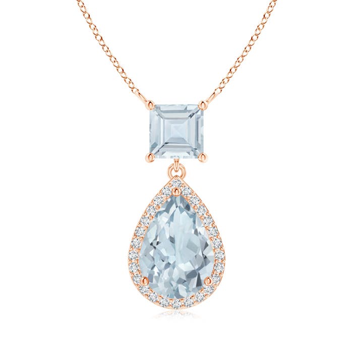 A - Aquamarine / 2.28 CT / 14 KT Rose Gold