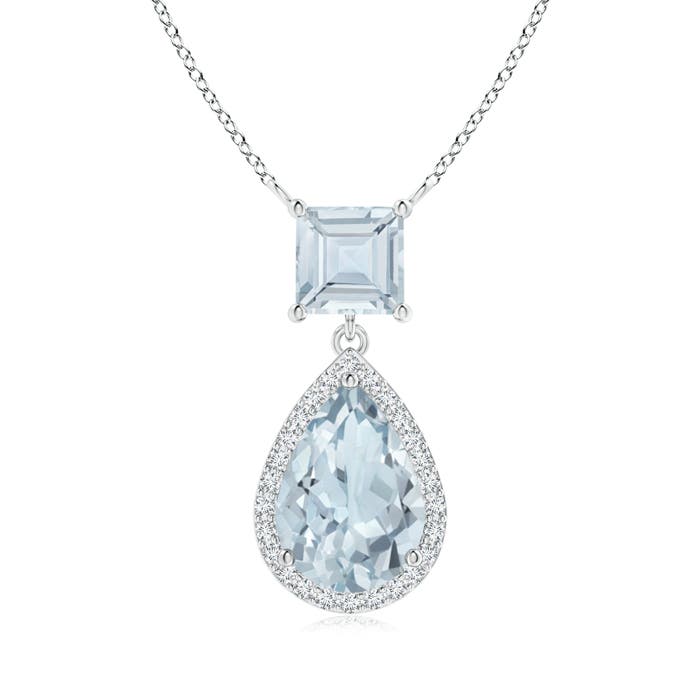 A - Aquamarine / 2.28 CT / 14 KT White Gold