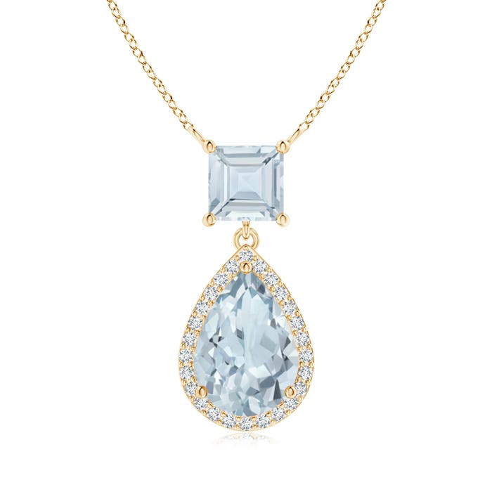 A - Aquamarine / 2.28 CT / 14 KT Yellow Gold