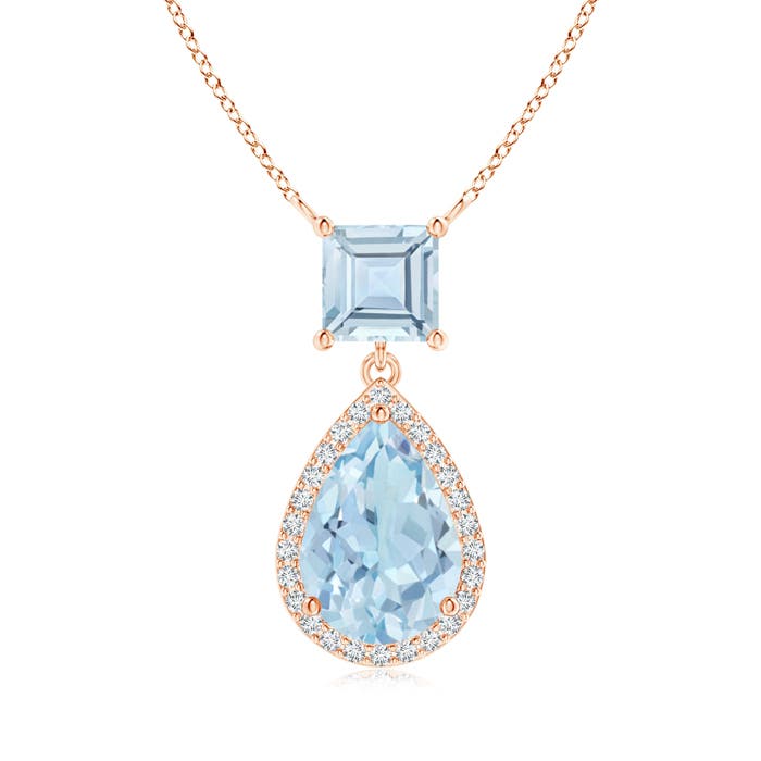 AA - Aquamarine / 2.28 CT / 14 KT Rose Gold