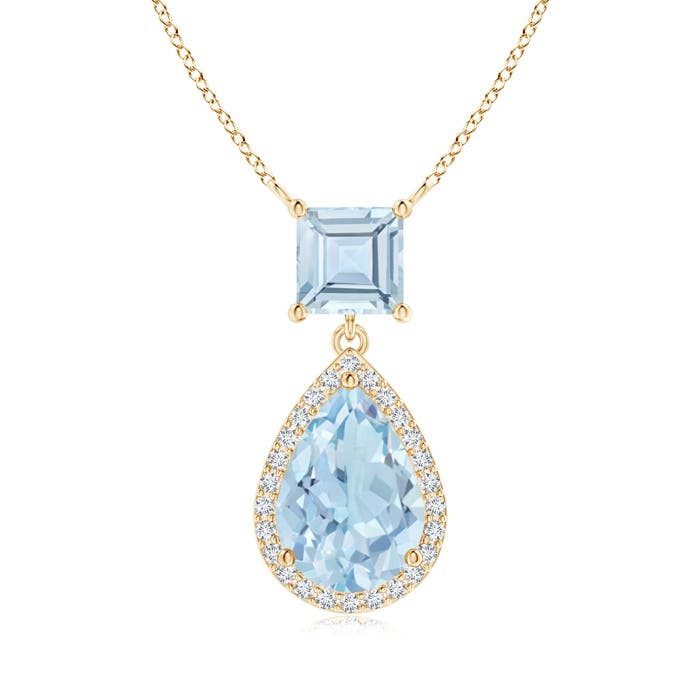 AA - Aquamarine / 2.28 CT / 14 KT Yellow Gold