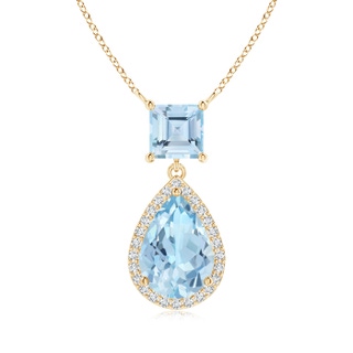 Pear AAA Aquamarine