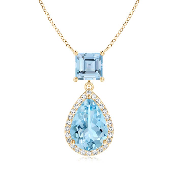 AAAA - Aquamarine / 2.28 CT / 14 KT Yellow Gold