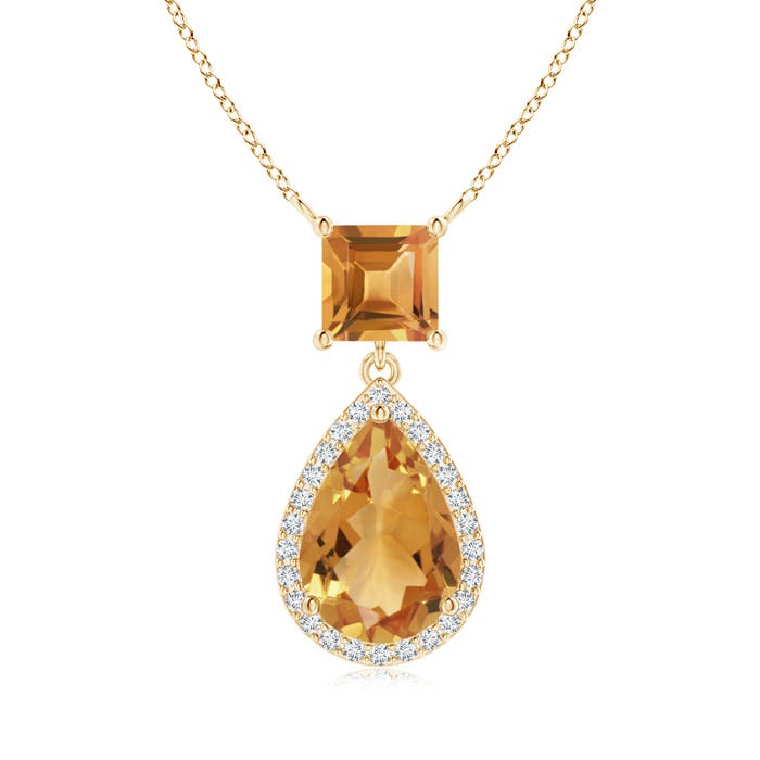 A - Citrine / 2.63 CT / 14 KT Yellow Gold