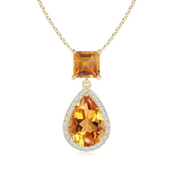 AA - Citrine / 2.63 CT / 14 KT Yellow Gold