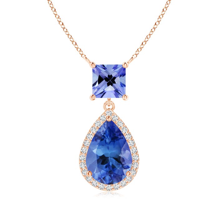 AA - Tanzanite / 2.83 CT / 14 KT Rose Gold