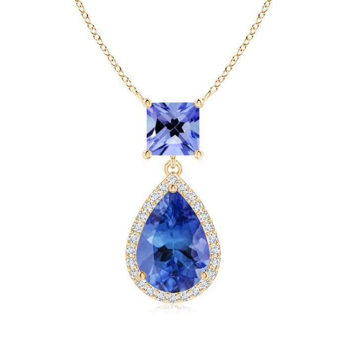 AA - Tanzanite / 2.83 CT / 14 KT Yellow Gold