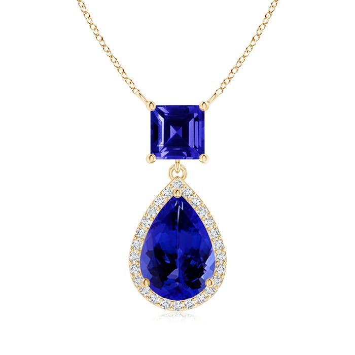 AAAA - Tanzanite / 2.83 CT / 14 KT Yellow Gold