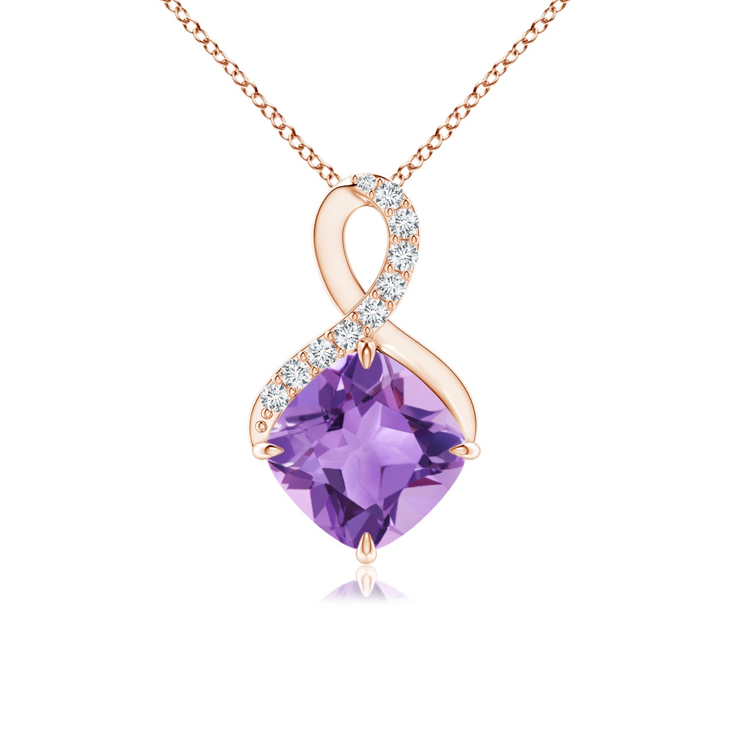 A - Amethyst / 1.41 CT / 14 KT Rose Gold