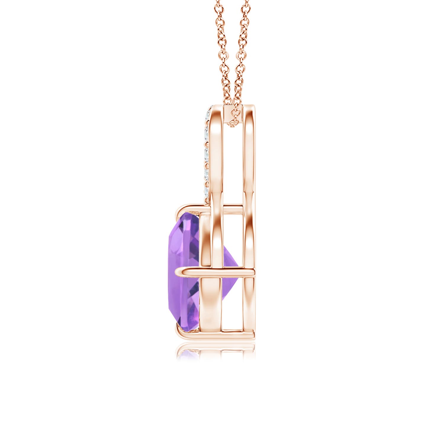 A - Amethyst / 1.41 CT / 14 KT Rose Gold