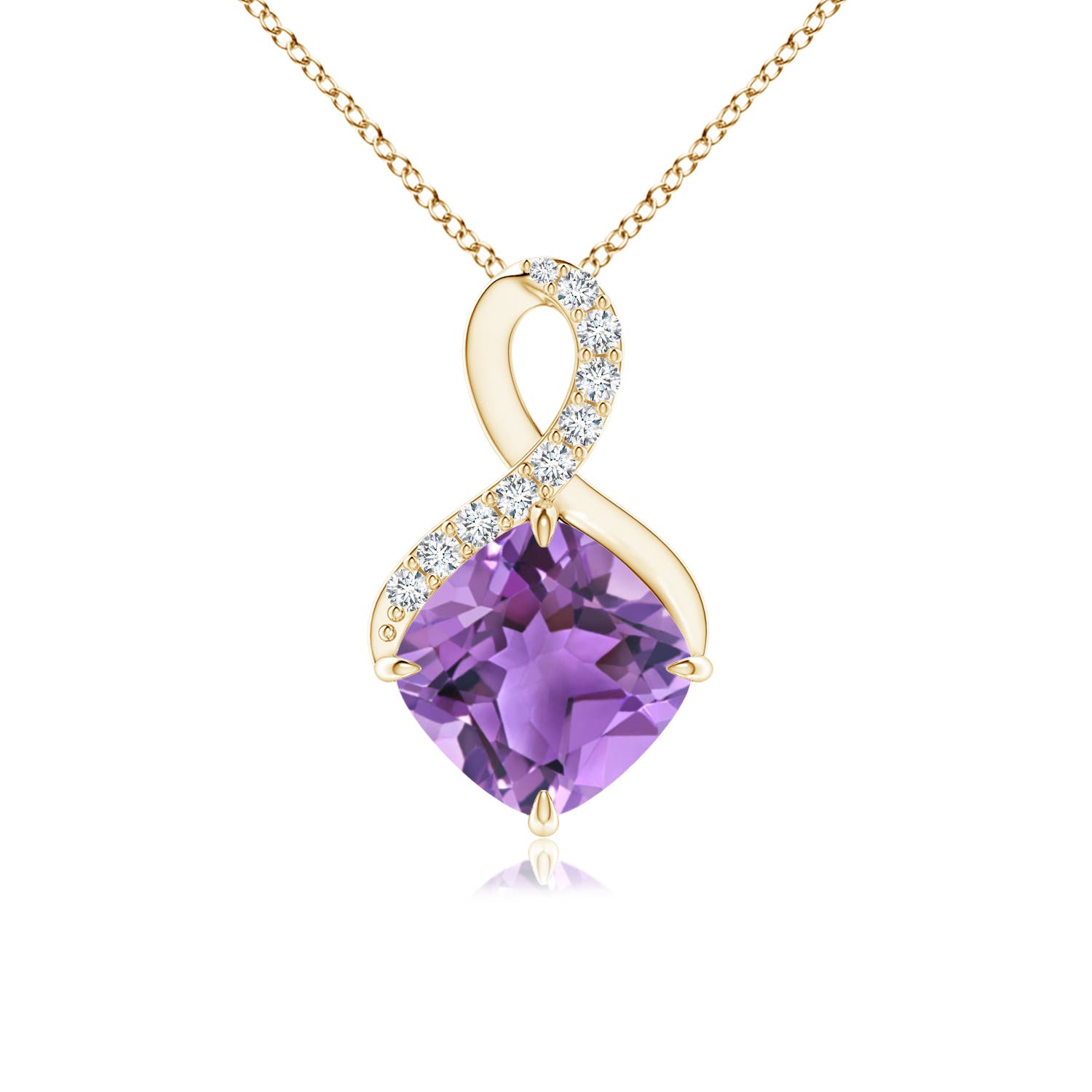 AA - Amethyst / 1.41 CT / 14 KT Yellow Gold