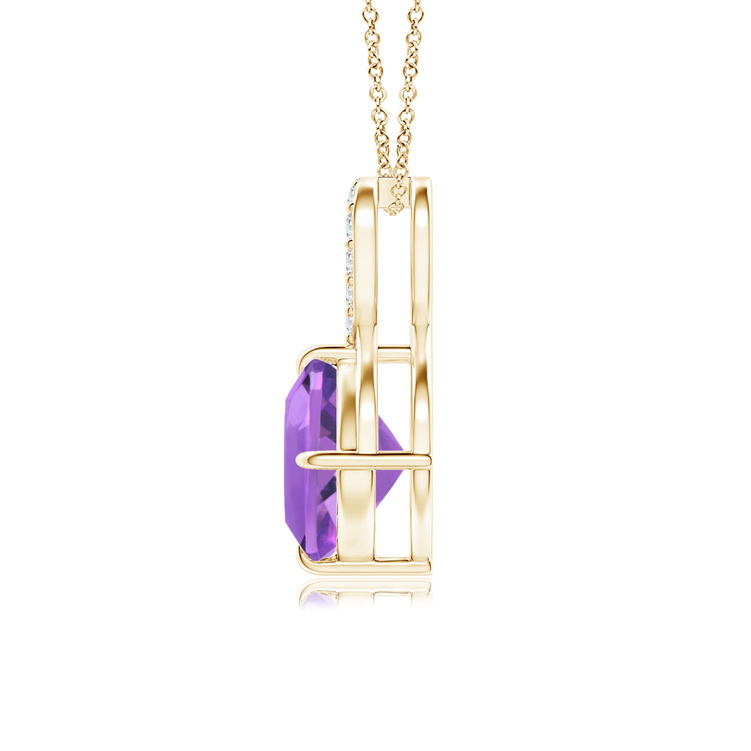 AA - Amethyst / 1.41 CT / 14 KT Yellow Gold