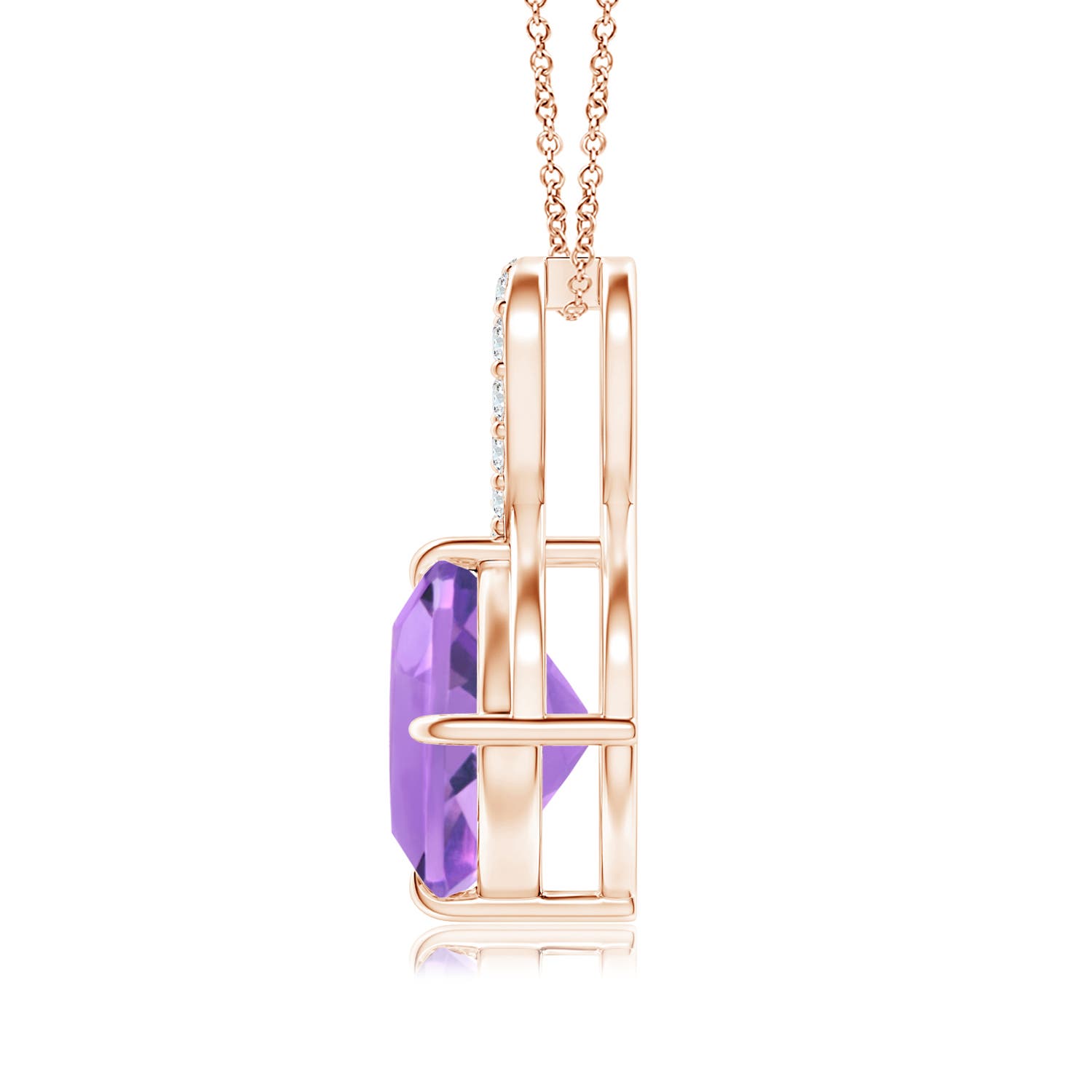 A - Amethyst / 2.29 CT / 14 KT Rose Gold