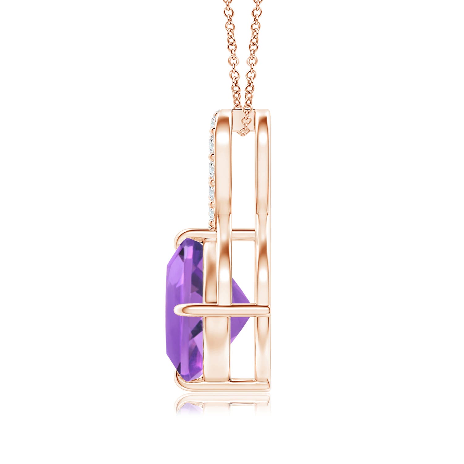 AA - Amethyst / 2.29 CT / 14 KT Rose Gold