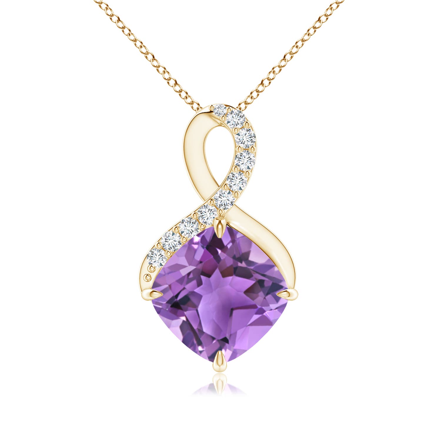 AA - Amethyst / 2.29 CT / 14 KT Yellow Gold