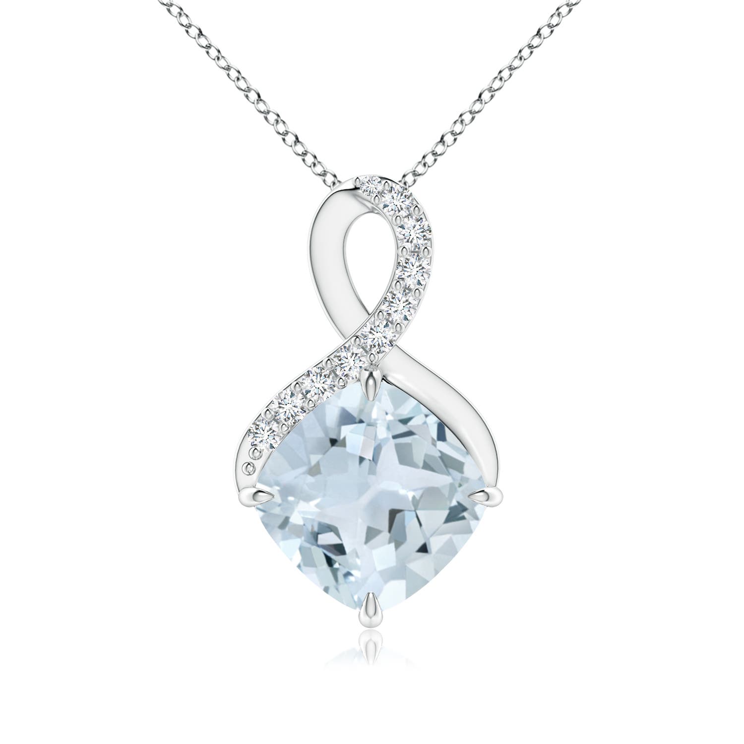 A - Aquamarine / 2.04 CT / 14 KT White Gold