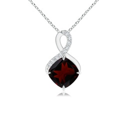 Cushion Garnet Fashion Necklaces & Pendants