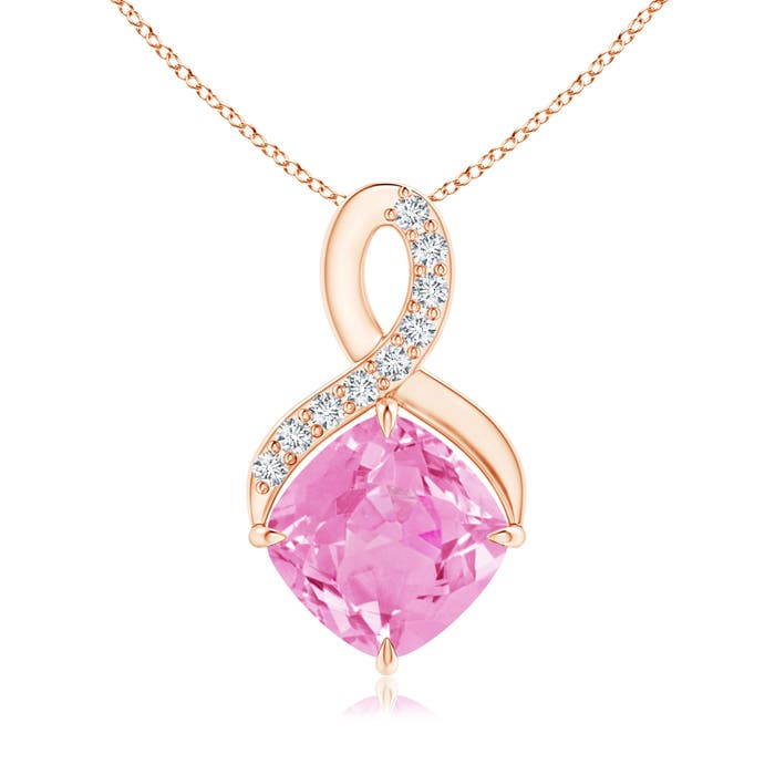 A - Pink Sapphire / 0.94 CT / 14 KT Rose Gold