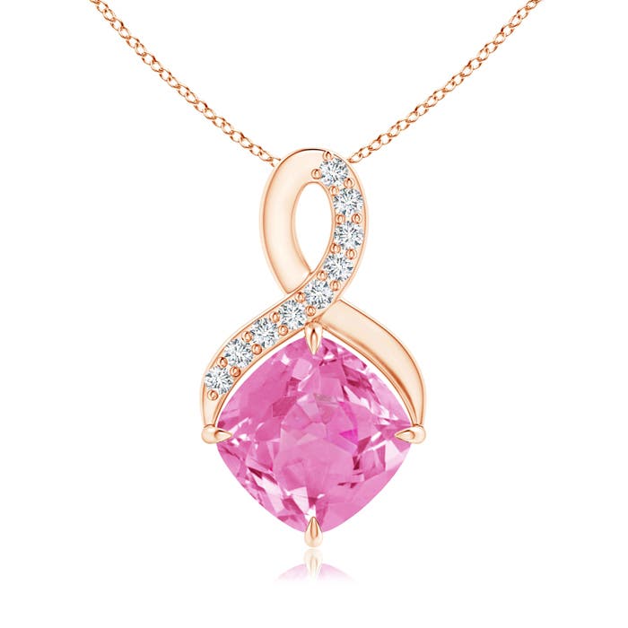 AA - Pink Sapphire / 0.94 CT / 14 KT Rose Gold