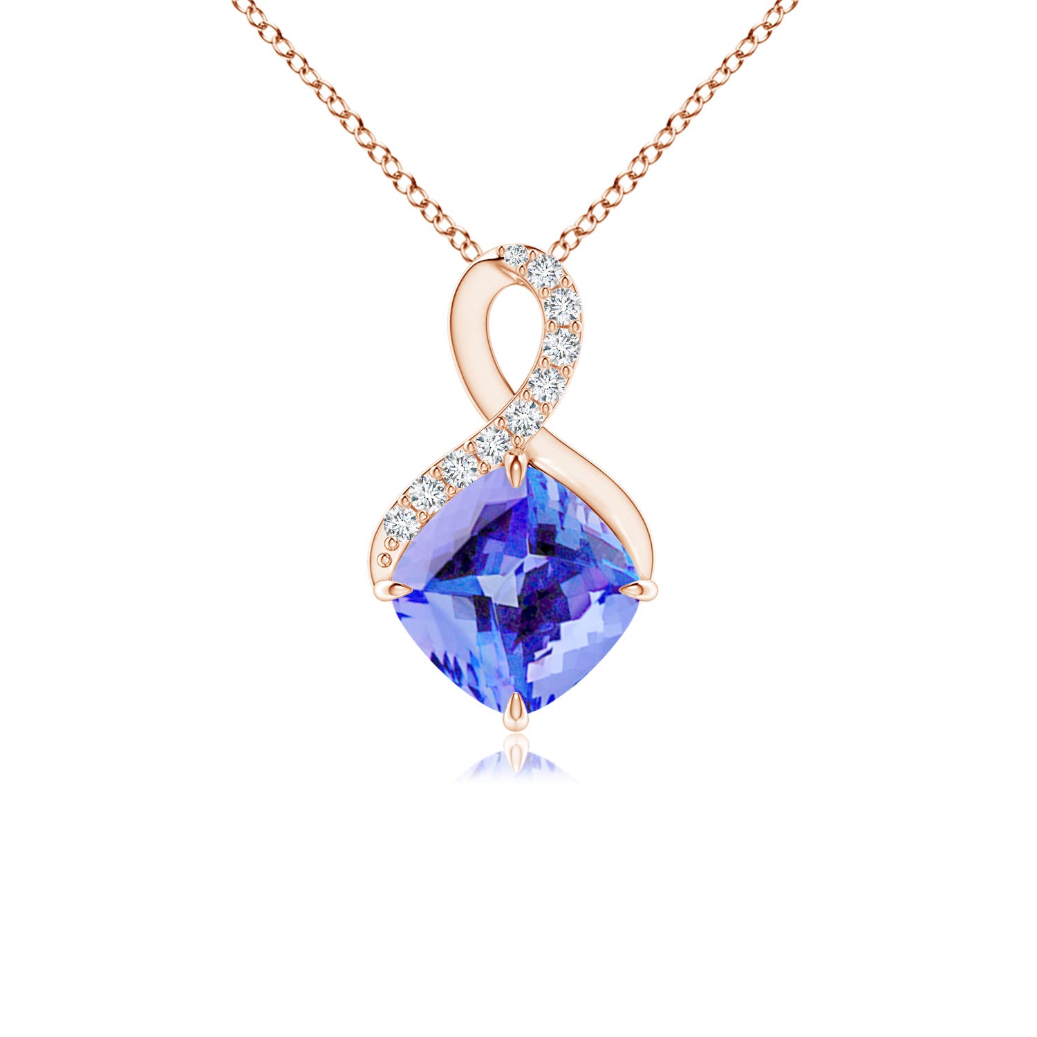 AA - Tanzanite / 1.09 CT / 14 KT Rose Gold