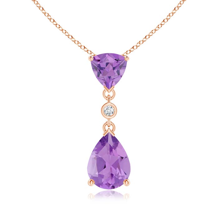 A - Amethyst / 1.41 CT / 14 KT Rose Gold