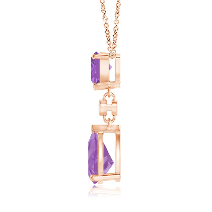 A - Amethyst / 1.41 CT / 14 KT Rose Gold