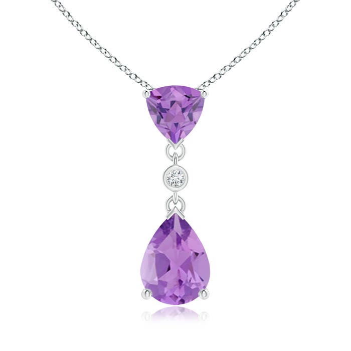 A - Amethyst / 1.41 CT / 14 KT White Gold