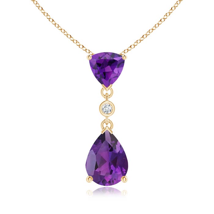 AAA - Amethyst / 1.41 CT / 14 KT Yellow Gold