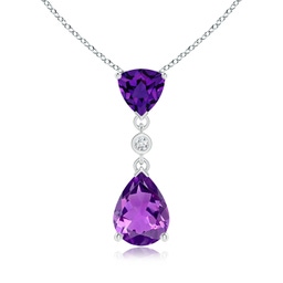 Dangle Amethyst Dangle Necklaces & Pendants