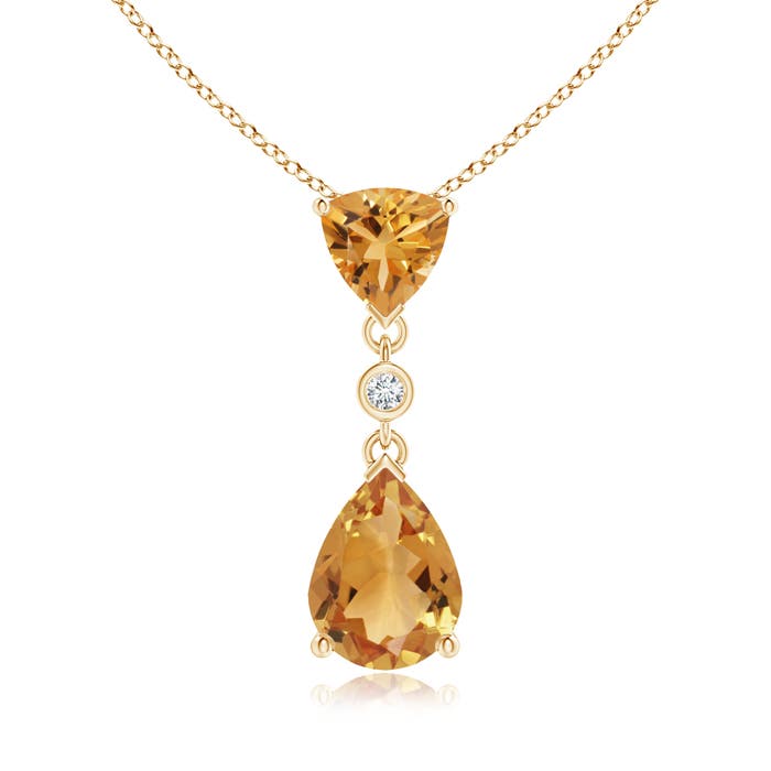 A - Citrine / 1.39 CT / 14 KT Yellow Gold