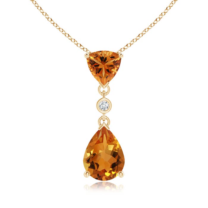 AAA - Citrine / 1.39 CT / 14 KT Yellow Gold