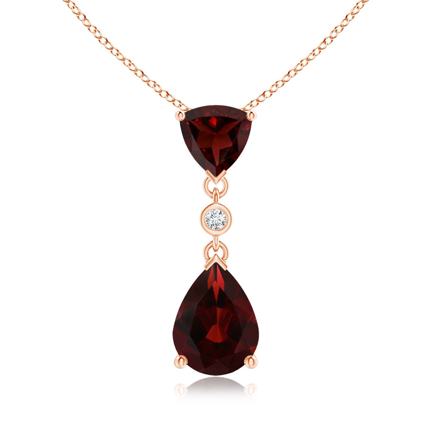 AA - Garnet / 1.81 CT / 14 KT Rose Gold