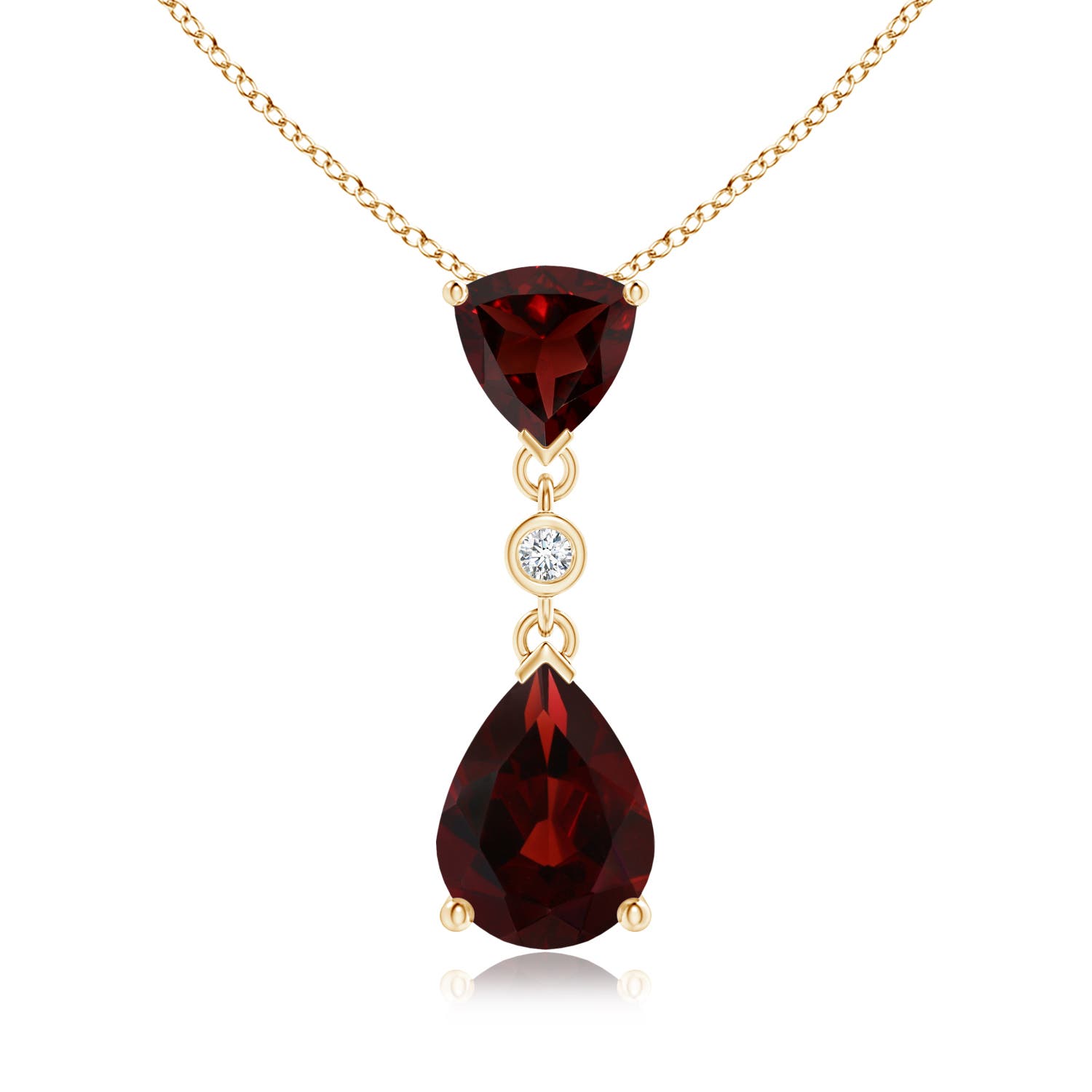 AA - Garnet / 1.81 CT / 14 KT Yellow Gold