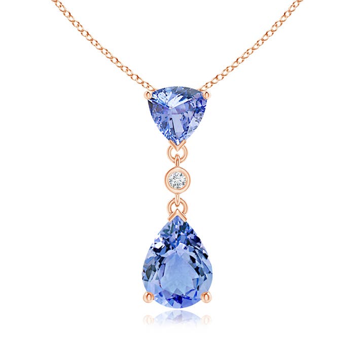 A - Tanzanite / 1.51 CT / 14 KT Rose Gold