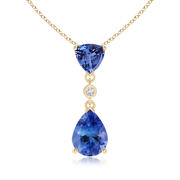 AA - Tanzanite / 1.51 CT / 14 KT Yellow Gold