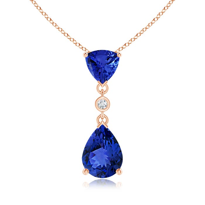 AAA - Tanzanite / 1.51 CT / 14 KT Rose Gold