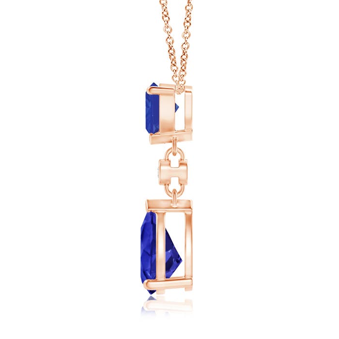 AAA - Tanzanite / 1.51 CT / 14 KT Rose Gold