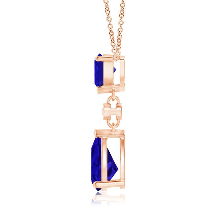 AAAA - Tanzanite / 1.51 CT / 14 KT Rose Gold