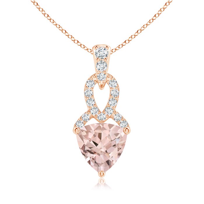 AA - Morganite / 0.69 CT / 14 KT Rose Gold