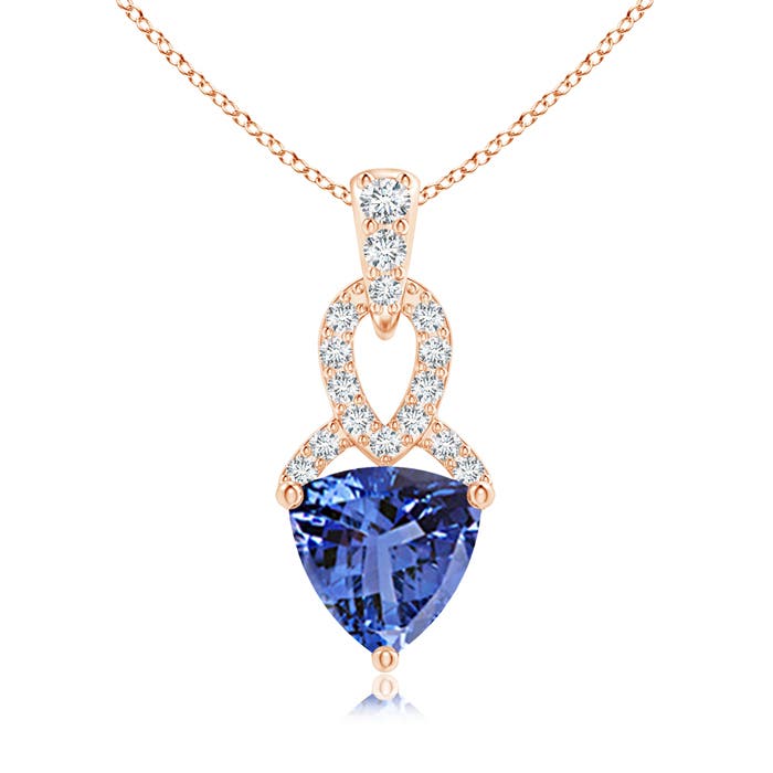 AA - Tanzanite / 0.84 CT / 14 KT Rose Gold