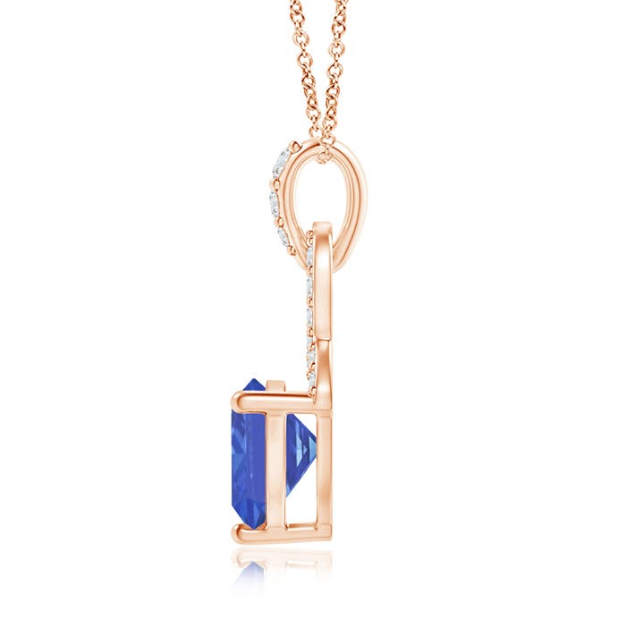 AA - Tanzanite / 0.84 CT / 14 KT Rose Gold